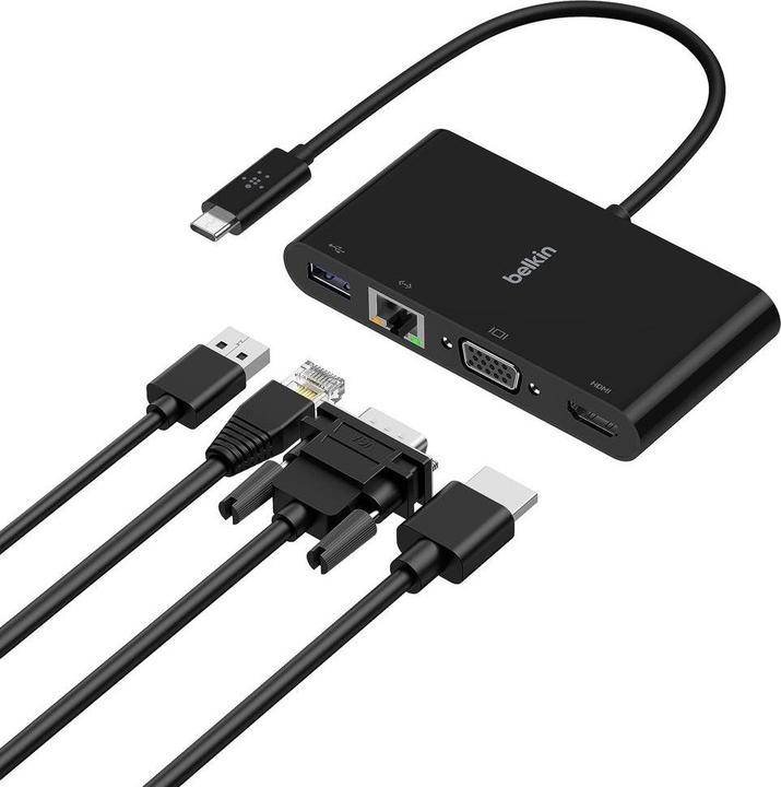 Produktbild Belkin AVC005btBK (USB-C, 4 Ports)