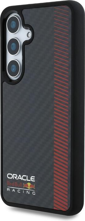 Produktbild Red Bull Real Carbon Fiber Powerbar MagSafe Case for Samsung Galaxy S25+ Black (Samsung Galaxy S25+)