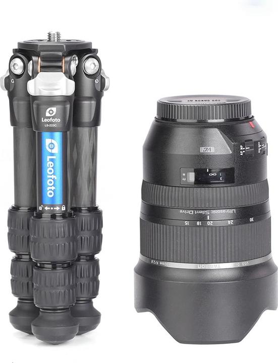 Actual product image Leofoto LS-223C Set (Carbon, Metal)