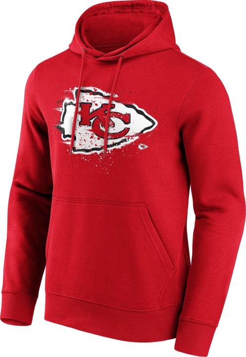 Actual product image Fanatics Kansas City Chiefs Splatter Crest Graphic Hoodie XL (XL)