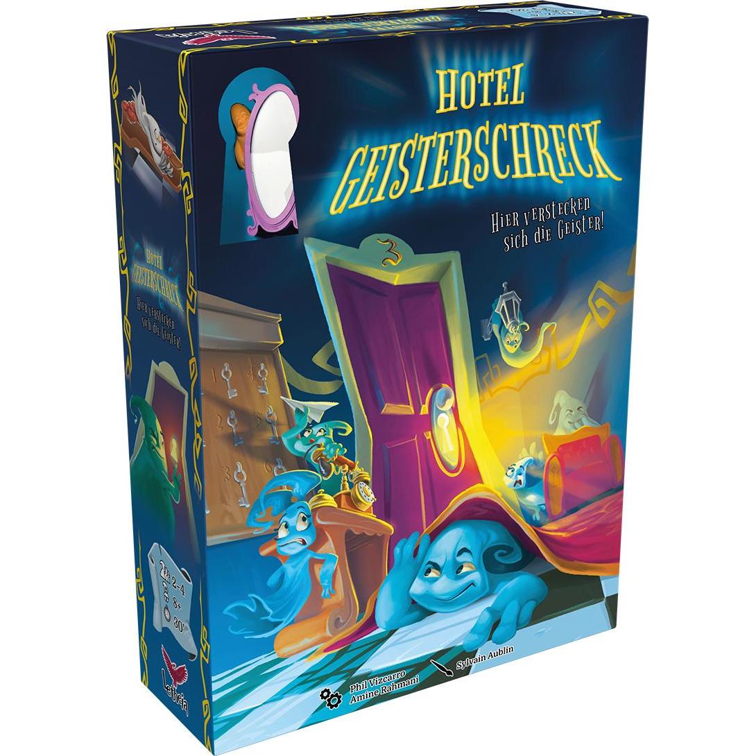 Asmodée BLAD0012 - Hotel Geisterschreck, Brettspiel, für 2-6 Spieler, ab 8 Jahren (DE-Ausgabe) (Deutsch)