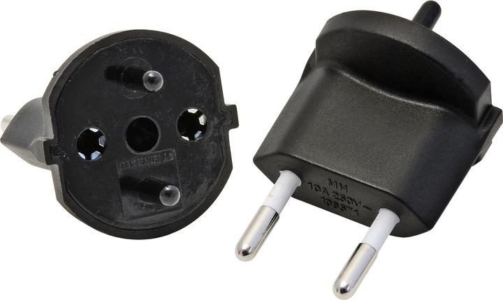 Max Hauri Adaptateur fixe fiche type 11 (CEE 7/17)