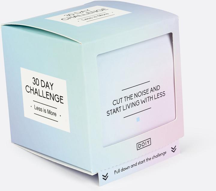 Image du produit Doiy 30 Day Challenge Box Less is More (Anglais, 2020)