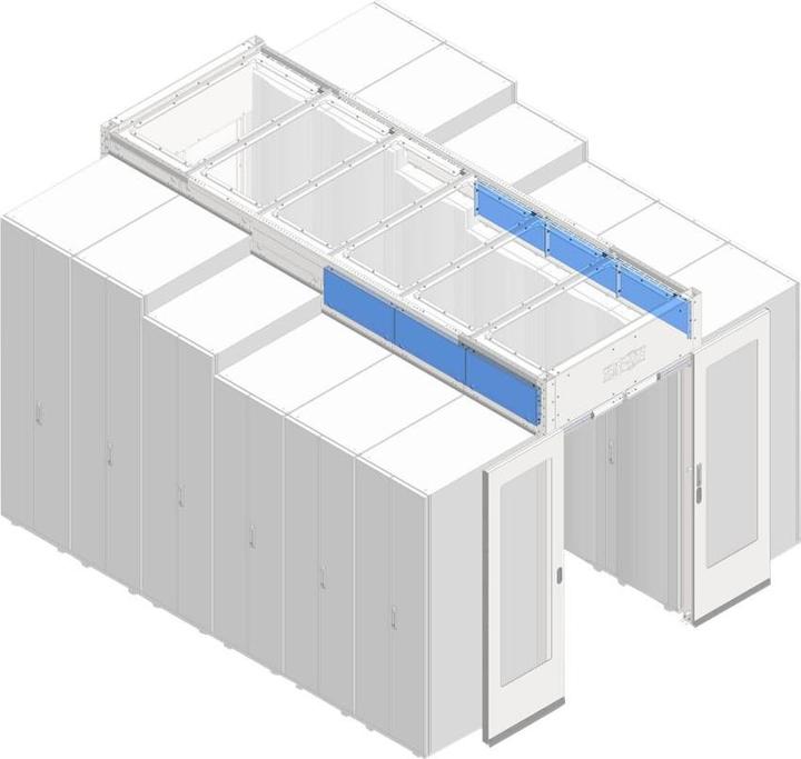 Actual product image Eaton Tall Riser Panels for Hot/Cold Aisle Containment System - Wide 750mm Racks Set of 2