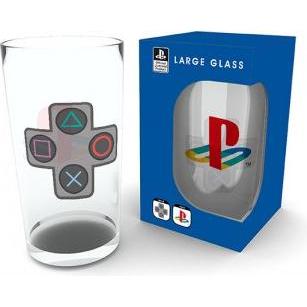 GB Eye Bicchiere Playstation 500ml : Buttons (Playstation Classic), Weiteres Gaming Zubehör, Transparent