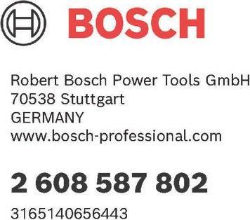 Immagine prodotto Bosch Professional Zubehör Trapano a percussione in carburo di tungsteno 3 mm A (3 mm)