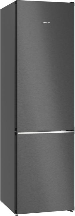 Actual product image Siemens iQ500, free-standing fridge-freezer with freezer at bottom, 203 x 60 cm, BlackSteel, KG39N4X1F (363 l)