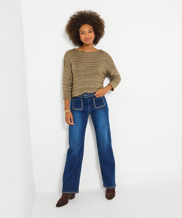 Produktbild Joe Browns Boat Neck Ladder Knit Jumper (34)