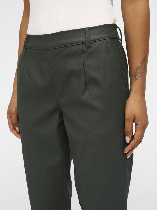 Actual product image Object Coated Straight Fit Trousers (36)