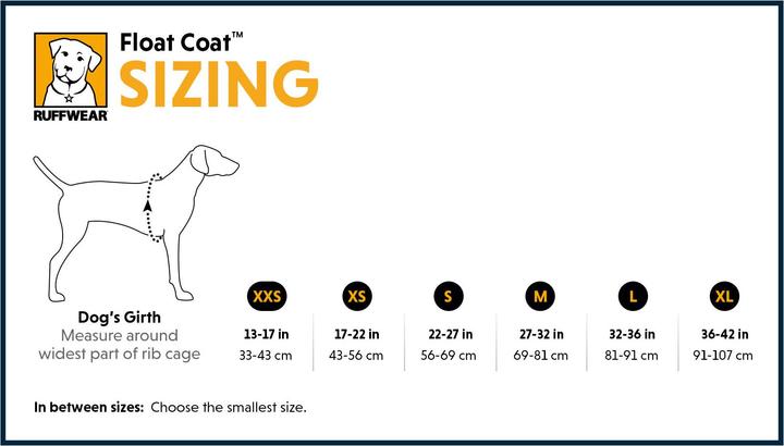 Actual product image Ruffwear float coat (XXS, Dog life jacket)