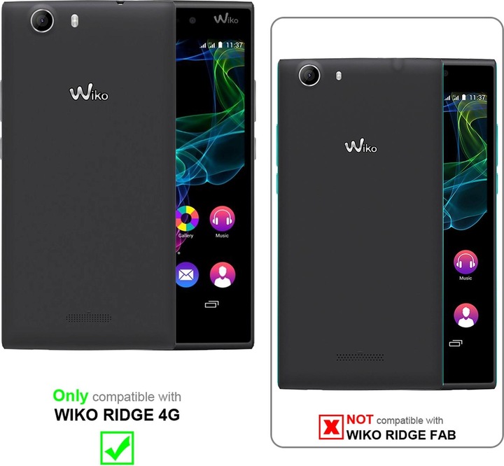 Productafbeelding Cadorabo Glas ter bescherming van het scherm (1 Stuk, Wiko Ridge 4G)