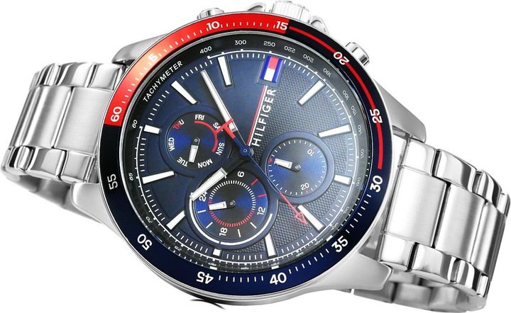 Actual product image Tommy Hilfiger Bench (Analogue wristwatch, 46 mm)