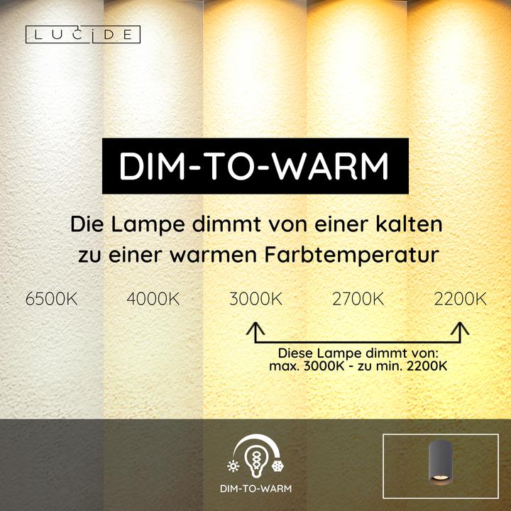 Actual product image Lucide Delto (320 lm, GU10)