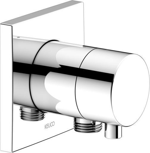 Actual product image Keuco Shut-off valve IXMO UP f 1 Verbr Rosette angular vc