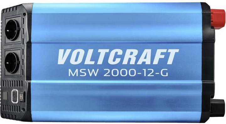 Produktbild Voltcraft Wechselrichter MSW 2000-12-G 2000W 12 V/DC - 230 V/AC
