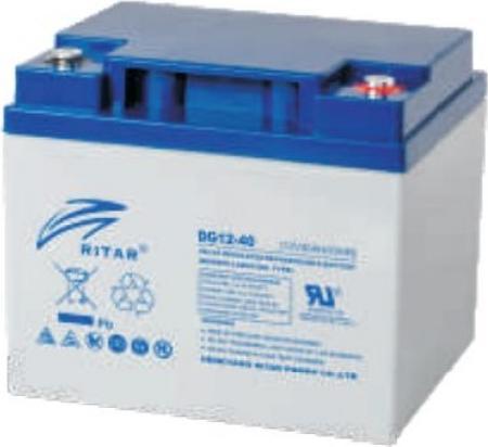 Produktbild Ritar GEL Batterie DG12-40 (12 V, 40 Ah)
