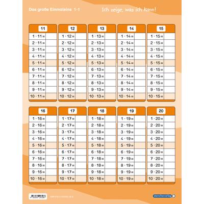 Thumbnail - Das grosse Einmaleins mit Stift, Schulbücher von Katrin Langhans