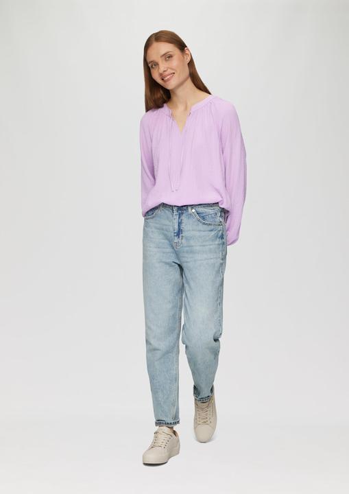 Produktbild s.Oliver Bluse Strukturierte Bluse mit Raffdetails (36)