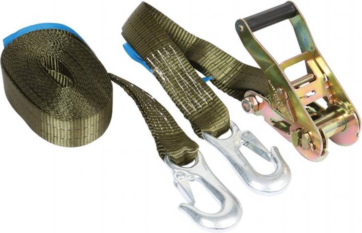 Cinghia Cricchetto Cremagliera Fissaggio 4x Automatico 1,8m X 25mm - Foto 7