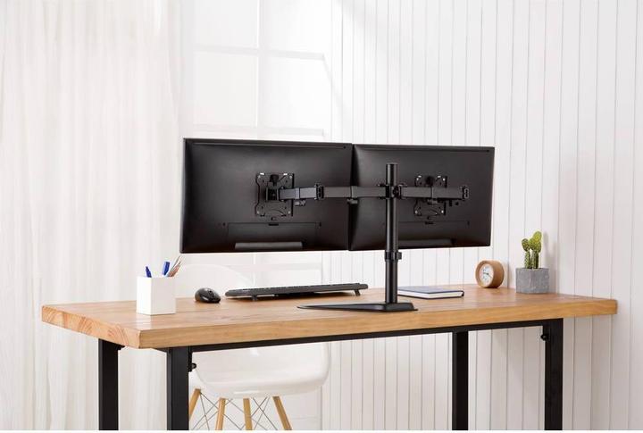 Immagine prodotto Digitus Supporto monitor universale doppio (Tavolo, 32", 8 kg)