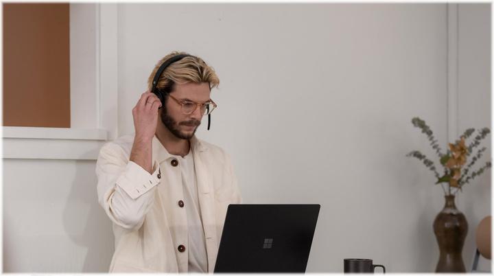 Image du produit Microsoft Casque sans fil moderne pour les entreprises (Sans fil, USB-A, Les équipes Microsoft)