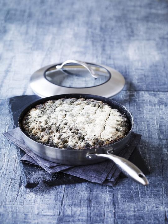 Produktbild Scanpan Schmorpfanne mit Deckel 28cm 65102800 (28 cm, Bräter + Schmortopf, Aluminiumguss)