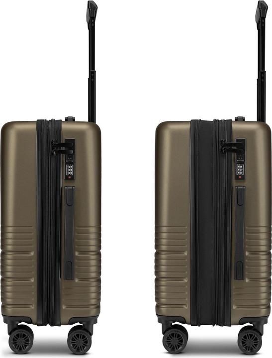 Immagine prodotto Camel Active Hanoi 4 Rollen Kabinentrolley S 56 cm mit Dehnfalte (38 l)