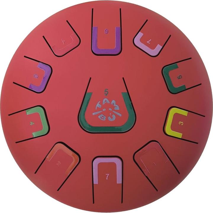 Produktbild Tambu TAMBÚ 8" - 11 Töne- Rot Matt (Trommel)