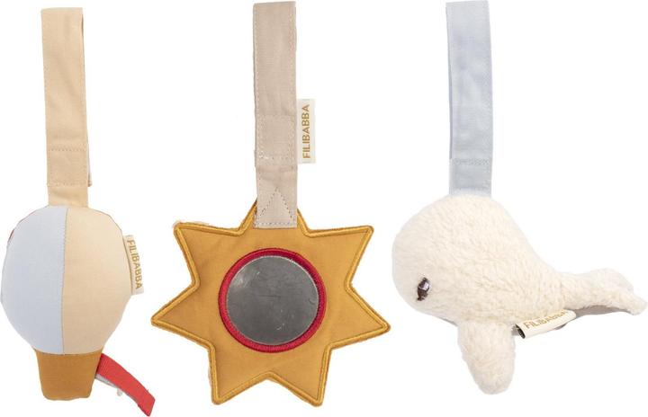 Filibabba - Sensory toys 3-pack - Dreamy Adventurers (FI-03813) (0 - 3 years)