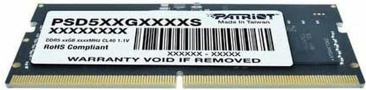 Image du produit Patriot DDR5 32Go 5600MHz SODIMM Signature (1 x 32GB, 5600 MHz, RAM DDR5, SO-DIMM)