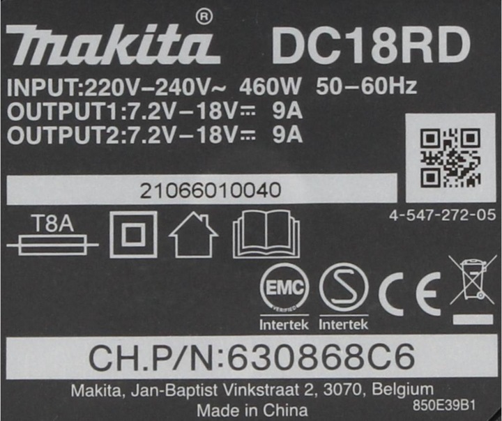 Actual product image Makita Power Source Kit (18 V)