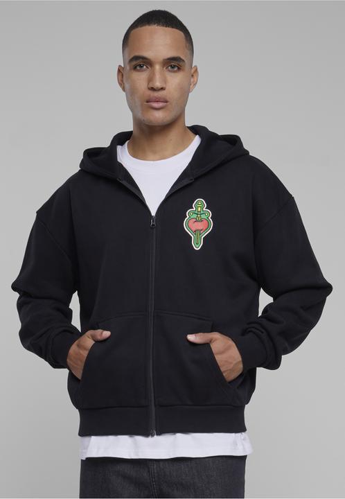 Produktbild Urban Classics Santa Monica Heavy Oversize Zip Hoody - 76945 (S)