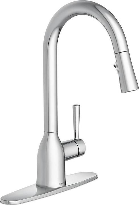 MOEN WS84403 Rubinetto Lavabo A 2 Leve Cromato, Miscelatore Per Lavabo Da 10,2 Cm, Garanzia A Vita
