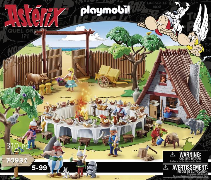 Actual product image Playmobil Big village feast (70931, Playmobil Asterix)