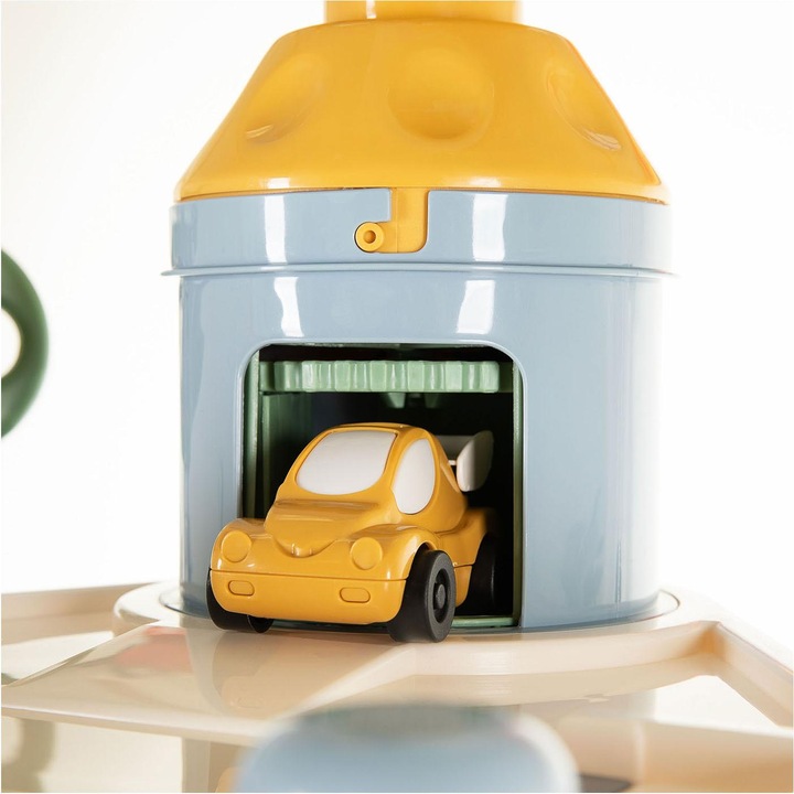 Produktbild Polesie Cavallino 7-stöckiger Garagenturm mit Autos in Pastellfarbe