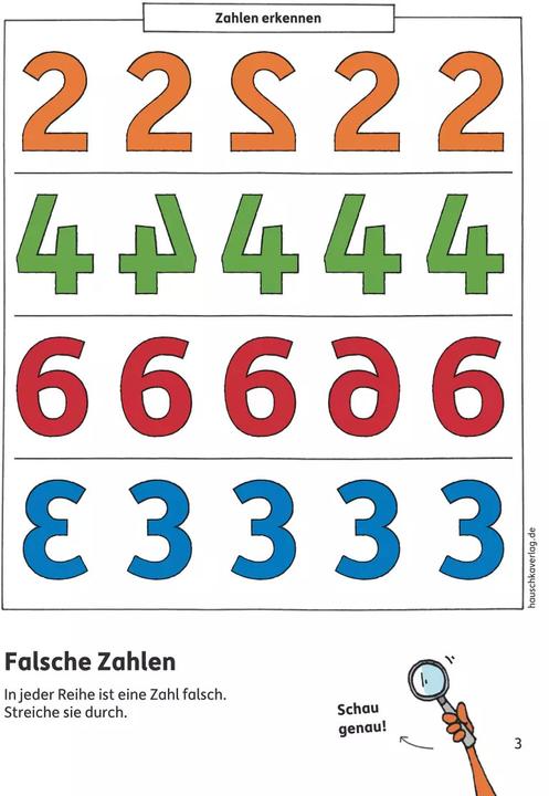 Produktbild Vorschulblock - Zahlen und Mengen (Deutsch, Sabine Dengl, 2018)