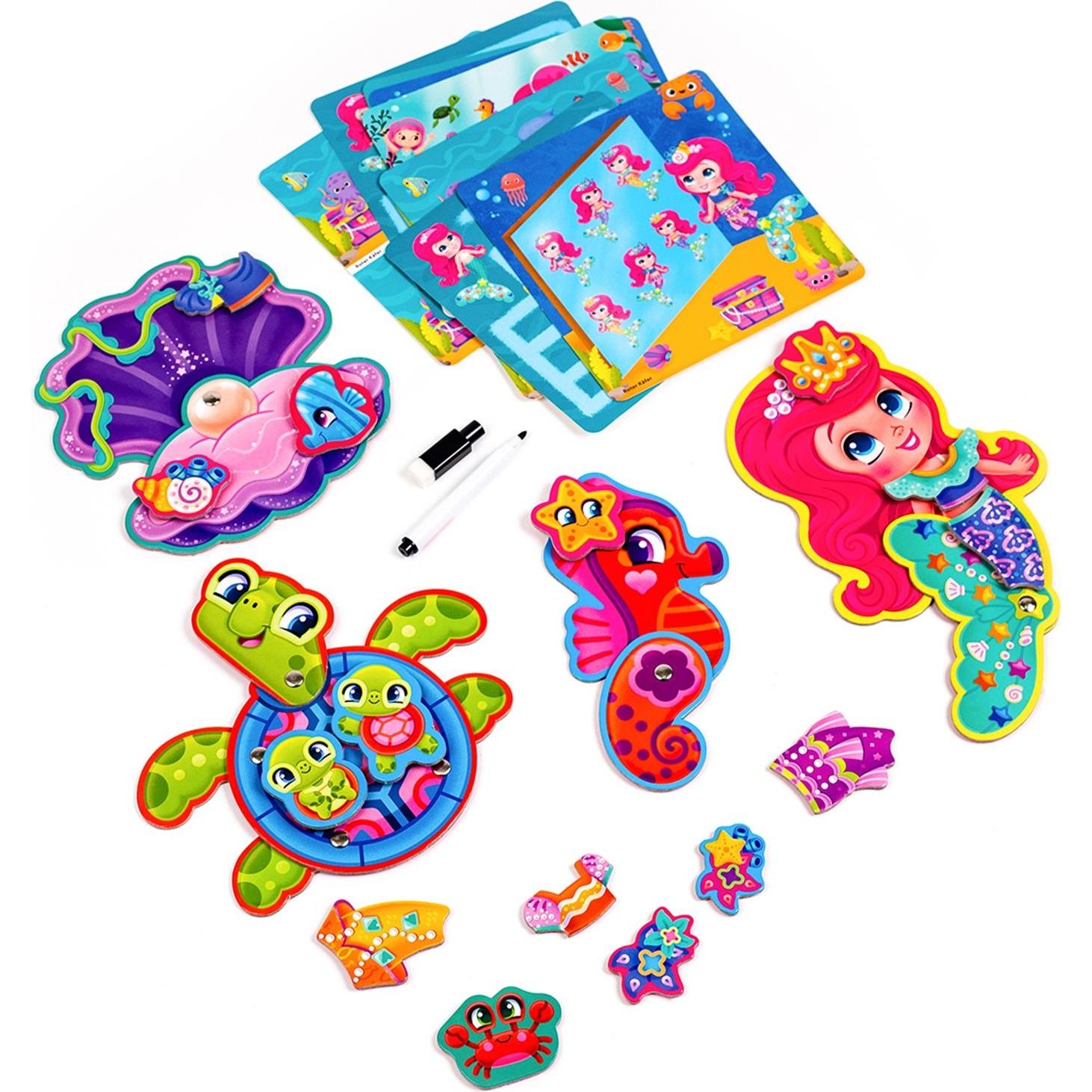 Roter Käfer Meerjungfrau