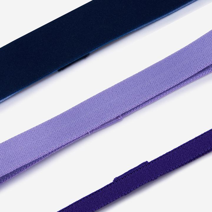 Produktbild Domyos Stirnband Damen elastisch 3er-Set Polyester