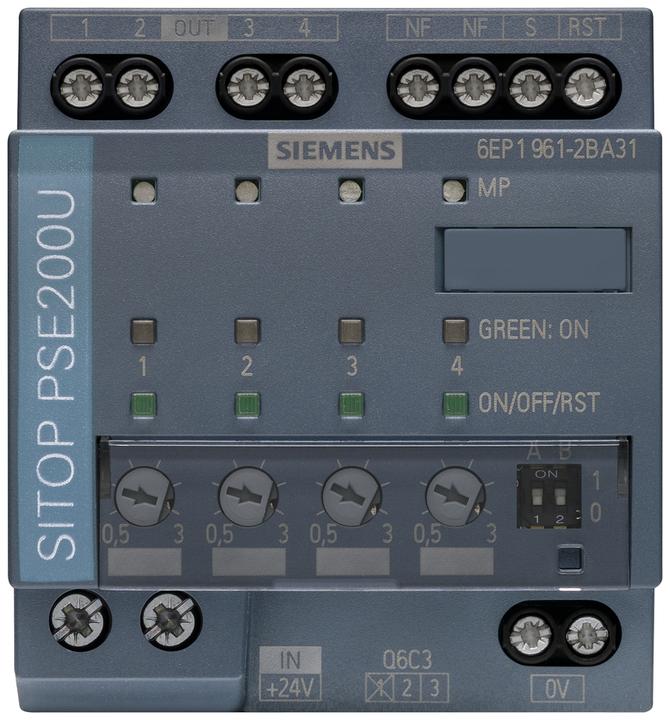 Produktbild Siemens Elektronische Sicherung 6EP196