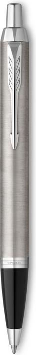 Actual product image Parker Pen IM Brushed Metal C.C. DuoSet incl. gift box (Black, Silver, 2x)