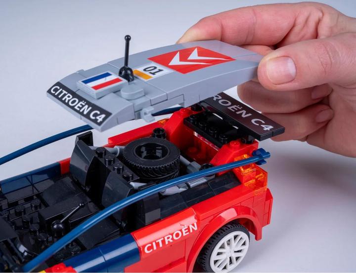 Actual product image Cada 2008 Citroën C4 WRC 1:20 2,4GHz Bricks (Kit)