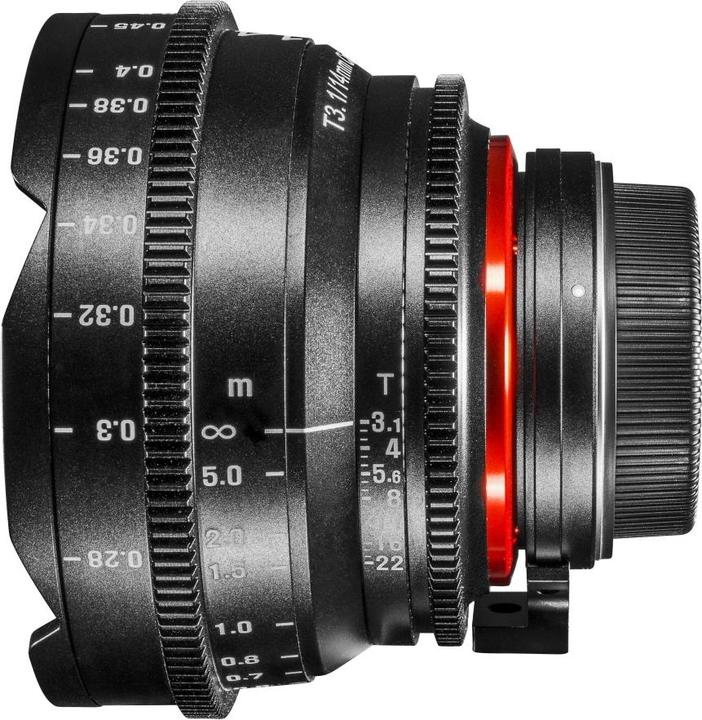 Produktbild Samyang XEEN 14mm T3.1 FF CINE Canon EF (Canon EF, Vollformat)
