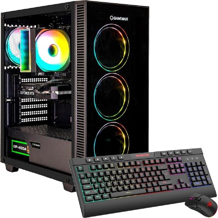 Hyrican GAMEMAX Draco XD 7708 Ryzen 5 7500F 32GB DDR5 1TB SSD RTX 5070 (AMD Ryzen 5 7500F, 32 GB, 1000000 GB, GeForce RTX 5070)