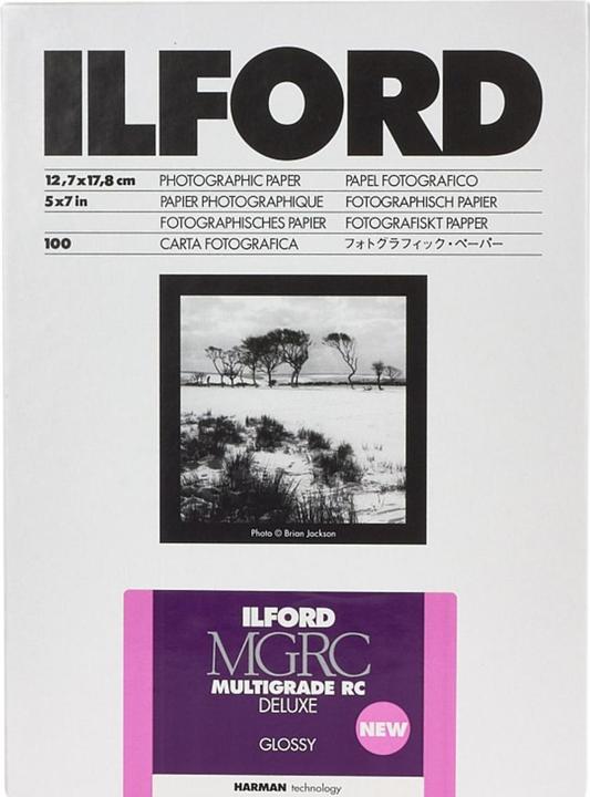 Actual product image Ilford 1x 10 MG RC DL 1M 24x30 (190 g/m², 24 x 30 cm, 10 pcs.)