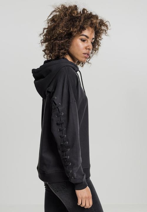 Image du produit Urban Classics Ladies Laced-Up Hoody (XS)