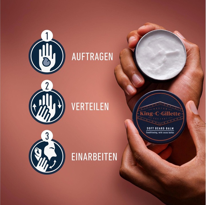 Immagine prodotto King C. Gillette Balsamo per Barba (100 ml)