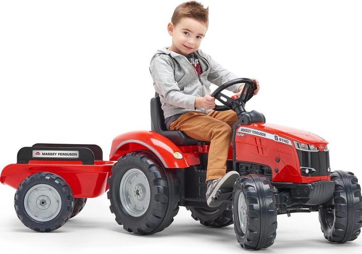 Immagine prodotto Falk Toys Trattore L per bambini con rimorchio