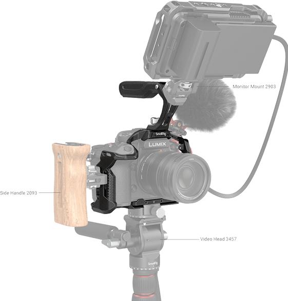 Image du produit SmallRig ÒKit de cage Black MambaÓ pour Panasonic LUMIX GH6 3441 (Cage)