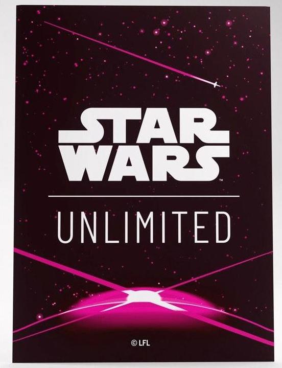 Ultra Pro Star Wars: Unlimited Art Sleeves - Card Back Magenta