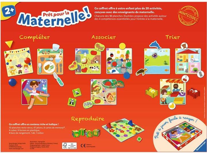 Produktbild Ravensburger Prêt pour la maternelle (Französisch, 2 - 4 Jahre)